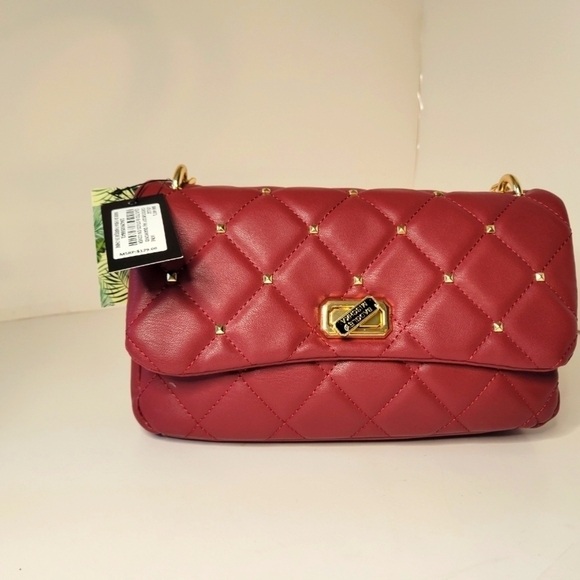 Badgley Mischka Flap Shoulder/Crossbody Bag - Picture 1 of 8